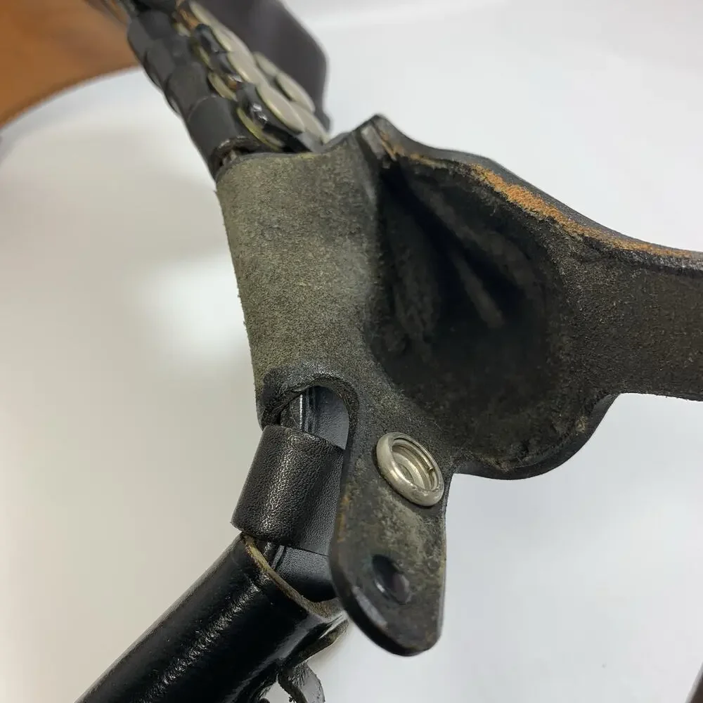 Triple K Mixson 71 Leather Duty Belt Size 36 Black w/ Accessories